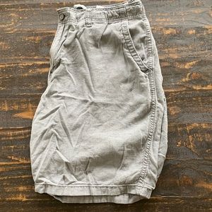 Lucky gray linen shorts. Size 36